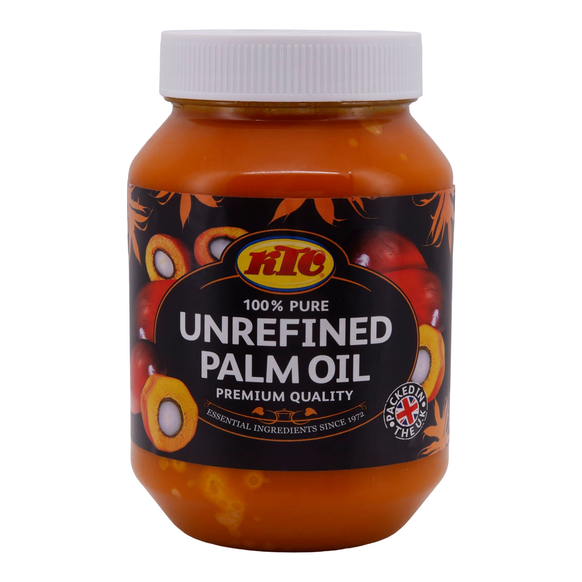 Unrefined Palm Oil KTC | Öl | 100 % Reines Palmöl | 500 ml KTC